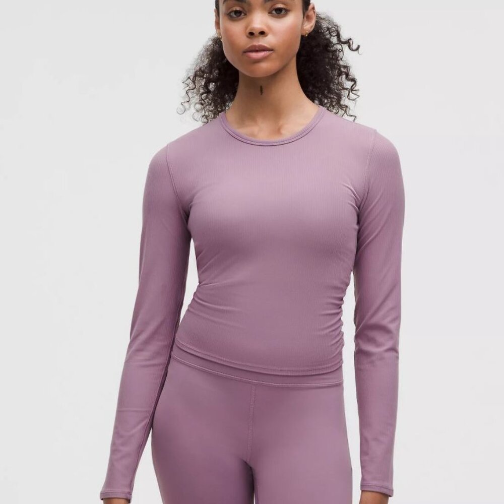 Ribbed Long-Sleeve Shirt